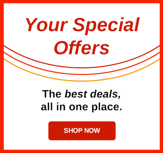 You Special Offers. The best deals, all in one place.
